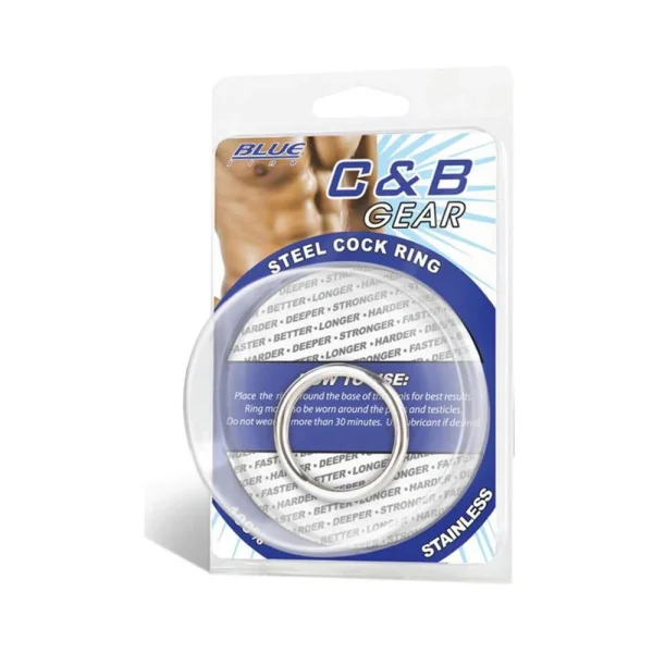 C & B Gear Steel Cock Ring 1.3 inches