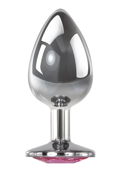 Adam & Eve Pink Gem Anal Plug - Large