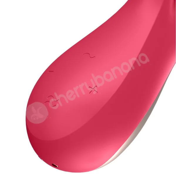 Satisfyer Mono Flex Red App Controlled Rabbit Vibrator