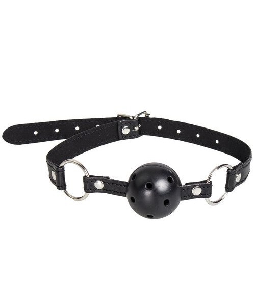 Bondara Black Faux Leather Furry 10 Piece Bondage Set — image 8 of 9