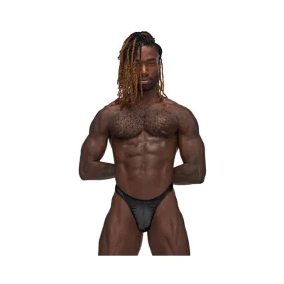 Mp Barely There Bong Thong Black S m
