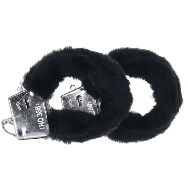 Furry Handcuffs in a Bag