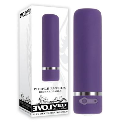 Purple Passion 3 Bullet Vibrator