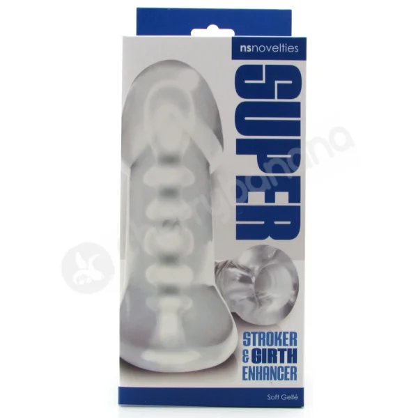 Clear Super Stroker & Girth Enhancer