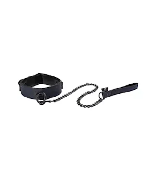 Bound Luxury Collar With Leash  - Blue — image 8 of 12
