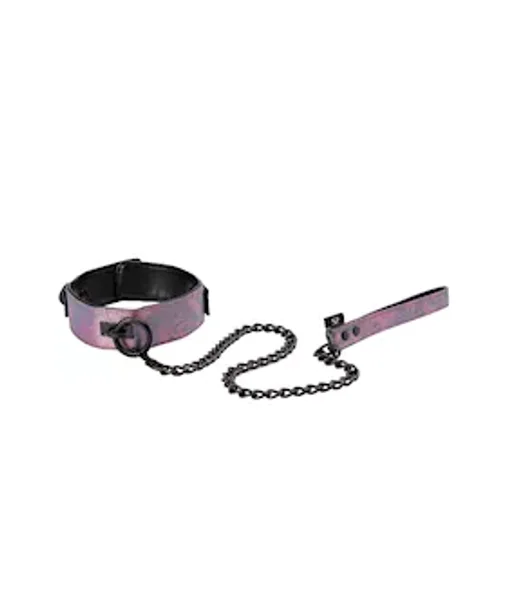 Bound Luxury Collar With Leash  - Pink — image 8 of 12