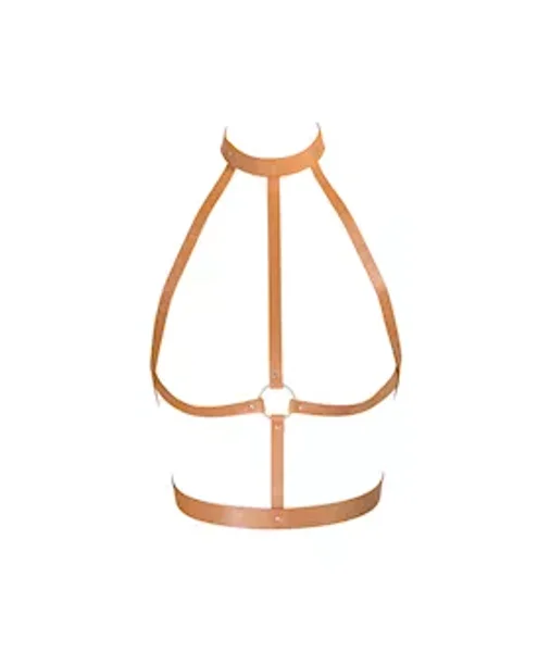 Bijoux Indiscrets Maze H Harness - Brown — image 6 of 6