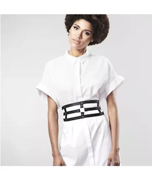 Maze Wide Belt And Restraints - Black - Os — image 6 of 8