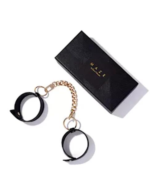 Maze Wide Cuffs - Black - Os — image 4 of 4