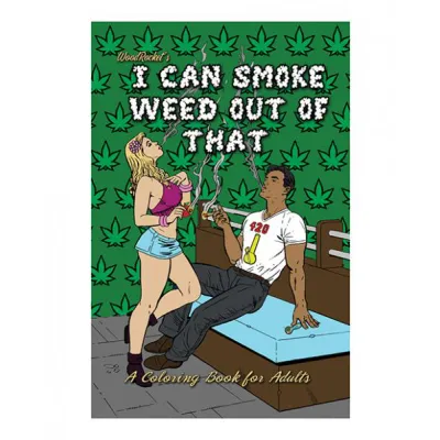 Wood Rocket I Can Smoke Weed Out Of That Coloring Book