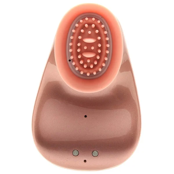 Twitch Rose Gold Hands Free Suction And Vibration Toy