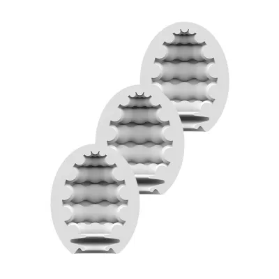 Satisfyer Masturbator Eggs 3 Piece Set Riffle