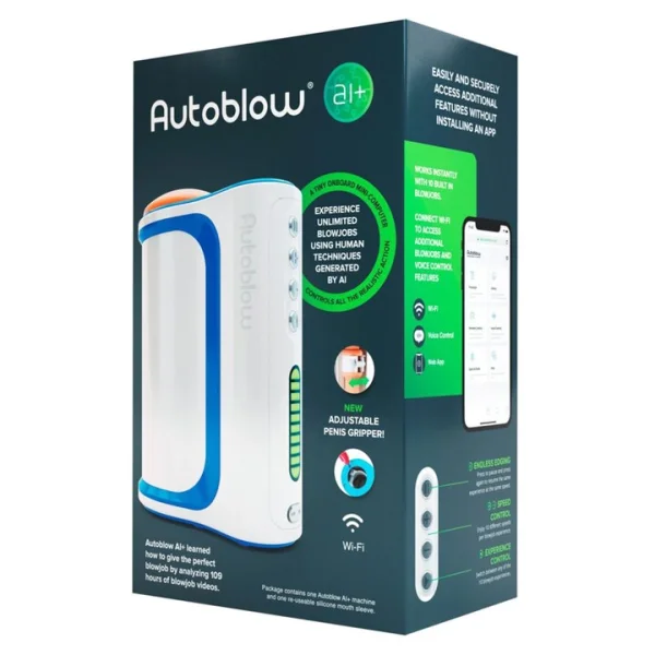 Autoblow A.I.+ Blow Job Masturbator - 8.5 Inch — image 5 of 5