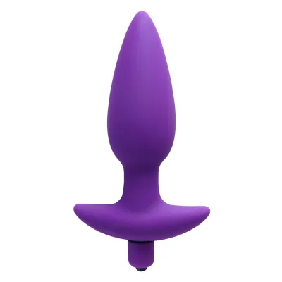 Aria Vibrating Silicone Anal Plug Large