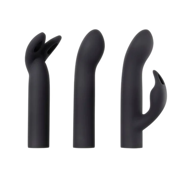 Four Play Silicone Rechargeable Clit Stimulator Set - Great For Beginners!