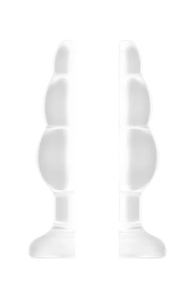 Sono No 50 Medium Hollow Tunnel Butt Plug 4 inches Translucent