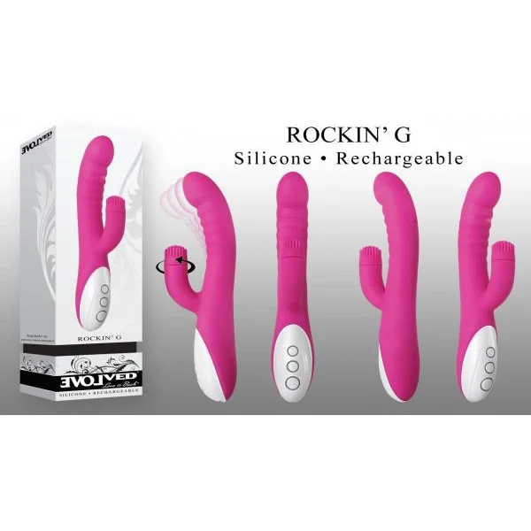 Rockin G Rabbit Vibrator Pink — image 7 of 8