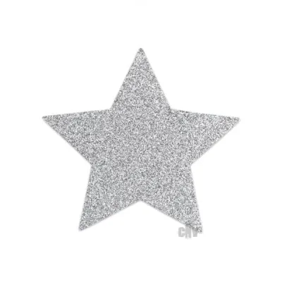 Flash Star Silver Pasties