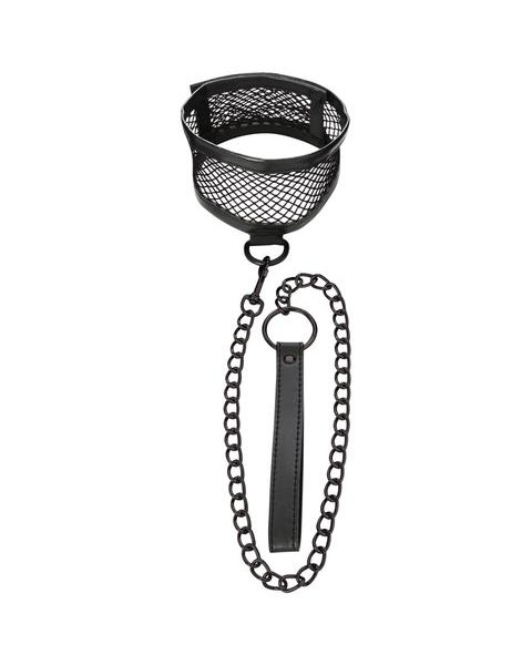 S&m Fishnet Collar And Leash — image 4 of 8