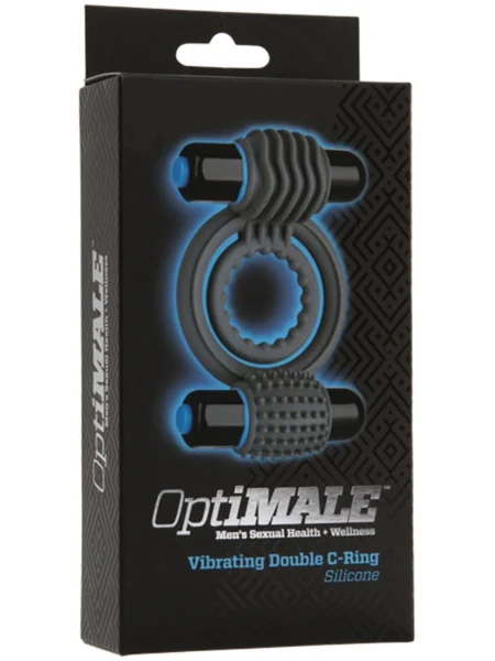OptiMALE Vibrating Double C-Ring