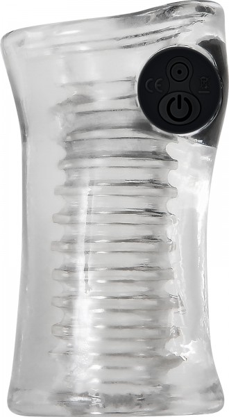 Pop Clear Mini Vibrating Stroker
