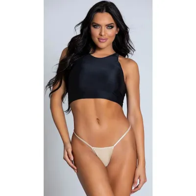 Allure Low Rise Jacinda Thong Nude O s