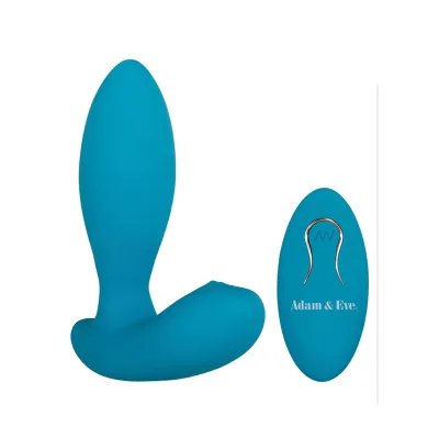 Adam Eve Eve s G Spot Thumper w Clit Motion Massager Teal