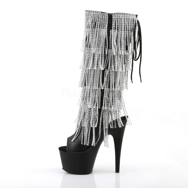 7 inches Lace-Up Stretch PF Knee Boot, Side Zip — image 11 of 12