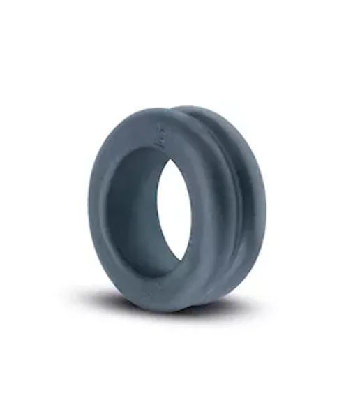 Boners Double Design Cock Ring - Grey — image 3 of 4