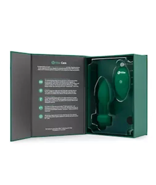 B-vibe Vibrating Jewel Plug - Green - M/l — image 14 of 16