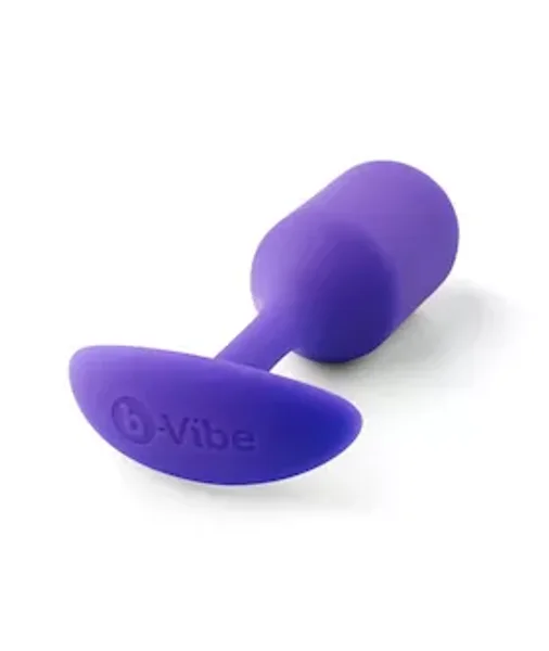 B-vibe Snug Plug 2 - Purple - 4.3 Inch — image 11 of 16