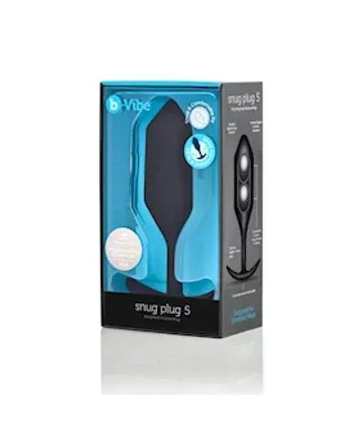 B-vibe Snug Plug 5 - Black - 5.9 Inch — image 14 of 16