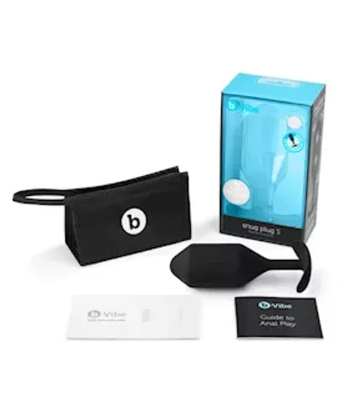 B-vibe Snug Plug 5 - Black - 5.9 Inch — image 13 of 16