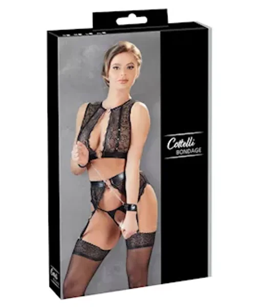 Emma 3-piece Suspender Set - Black - Extra Large — image 18 of 18