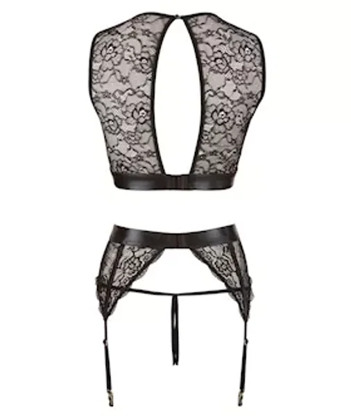 Emma 3-piece Suspender Set - Black - Extra Large — image 16 of 18