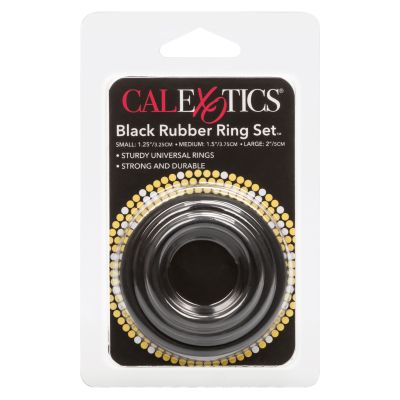 Rubber Cock Rings x3