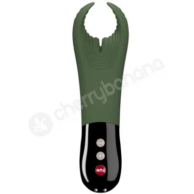 Fun Factory Manta Green Vibrating Couples Stroker