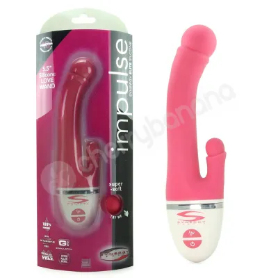 Elite Silicone Impulse Pink Vibrator