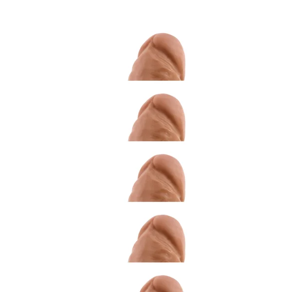 Dr. Skin Glide 8 Inch Self Lubricating Dildo -  - Mocha