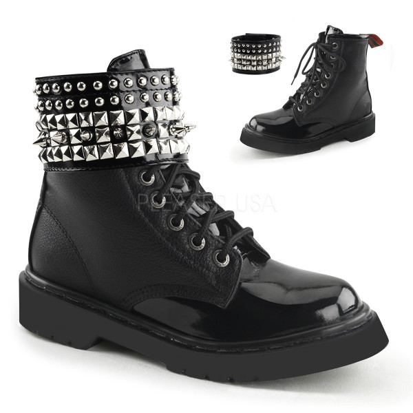 1 1/4 inches Heel, 8 Eyelet, Women\'s Combat Boot — image 5 of 8