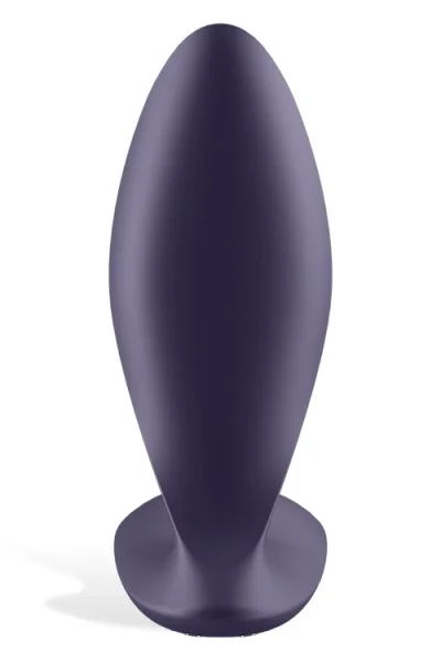 Satisfyer Power Plug 4.5" Vibrating Butt Plug with Connect App Control