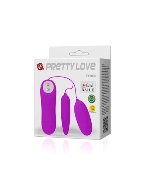 Irma Triple Stimulating Wired Love Egg - 3.5 Inch