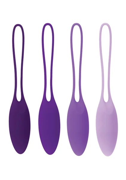 Playboy Pleasure Put In Work Silicone Kegel Ball 4 Piece Set