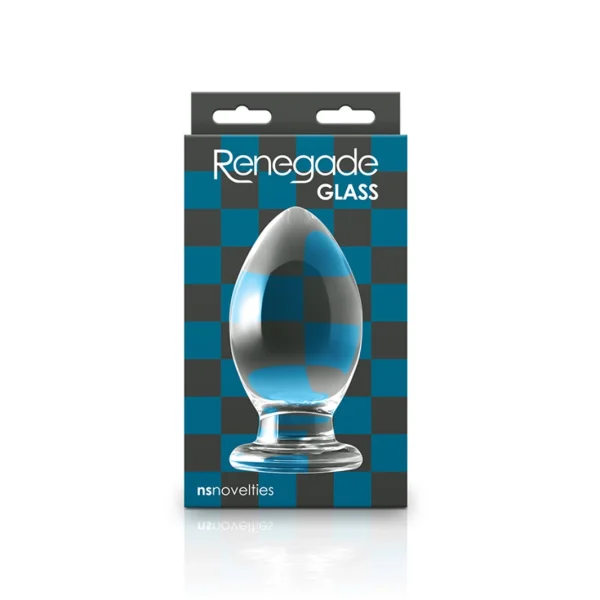 NS Novelties Renegade Glass Clear Bishop