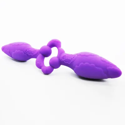 Cloud 9 Silicone Pro Plug Double End Plug Purple