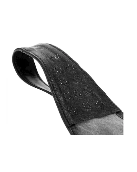 Spiked Leather Thong Panties - S/m