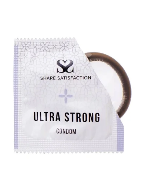 Share Satisfaction Ultra Strong Condoms - 12 Pack