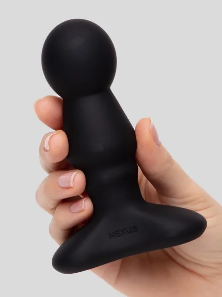 Nexus Bolster Remote Control Rechargeable Butt Plug with Inflatable Tip