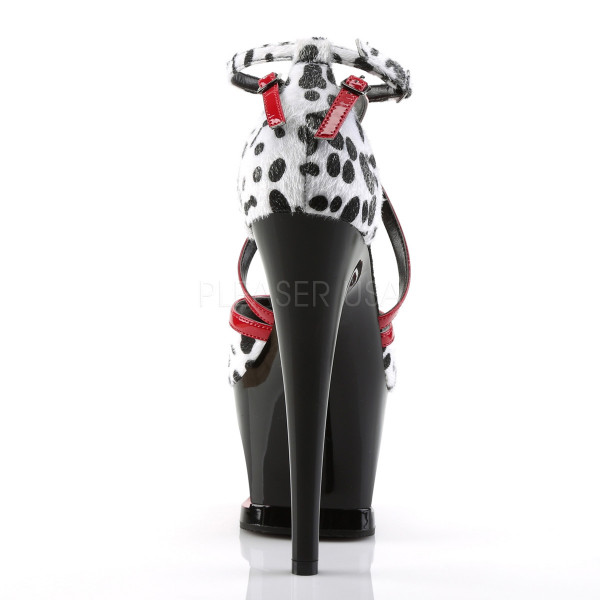 7 inches Heel, 2 3/4 inches Cut-Out PF Crisscross Ankle Strap Sandal — image 4 of 4
