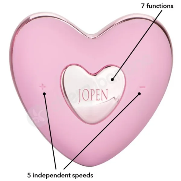 Jopen Amour Silicone Egg Bullet Vibe With Heart Shaped Remote Control
